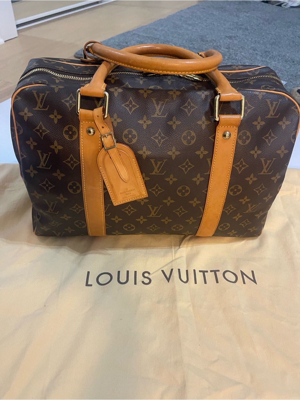 Louis Vuitton Monogram Carryall Travel Bag